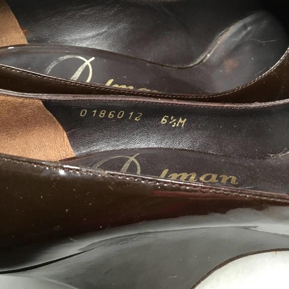 Delmar Brown Peep Toe Wedge - Picture 4 of 4
